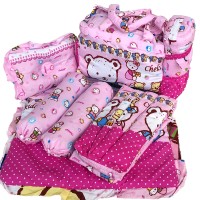 Jual Tas Bantal Guling Gendongan Alas Tidur Perlak Bayi Set 4 in 1 Chekiddo Murah