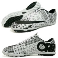 SEPATU FUTSAL NIKE CR 7 PUTIH HITAM MADE IN VIETNAM ASLI IMPORT 100%