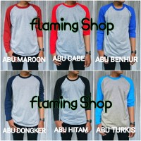 Jual Kaos Raglan/Raglan Lengan Panjang/Baju Reglan/Raglan Polos/Tshirt Murah