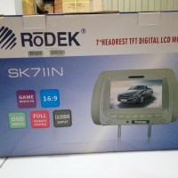 Headrest Rodek 7 inch Digital LCD Monitor