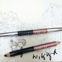 Jual EYELINER EYESHADOW PENSIL DAVIS Eye DOUBLE COLOR COLOUR PENCIL - 14 Murah