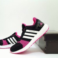 Sepatu sport wanita runing gym fitness senam full color adidas boost