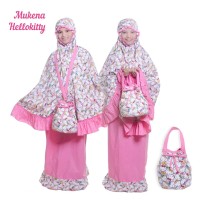 Jual MUKENA ANAK HELLO KITTY SELEMPANG M Murah