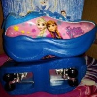 Sepatu Roda Frozen Anna Elsa 4Roda