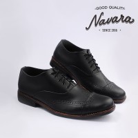 Jual SEPATU NAVARA VINTAGE BLACK | NAVARA SHOES | 100% ORIGINAL Murah