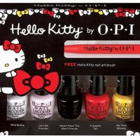 Jual OPI MINI Hello Kitty 2016 Collection FREE Dotting Tools/Brush Nail Art Murah