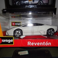 Jual Diecast BBurago Skala 1:18 Lamborghini Reventon White Doff Putih Matt Murah