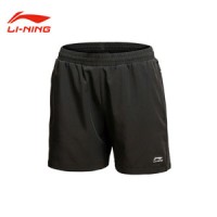 Jual Celana Badminton Lining Summer AYTG-0877 Collection (Black) Murah