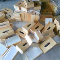 Jual Kotak Tisu Kayu Pinus / Tempat Tisu Kayu Pinus / Bos Tissue Murah