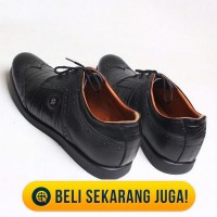 Sepatu Pria Kulit Asli - James Black Formal Shoes LarisJaya