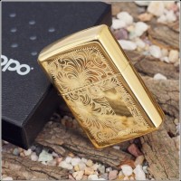 Jual Zippo Venetian Brass original Murah