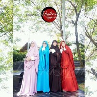 Gamis aminah set jilbab syari by shalira syari