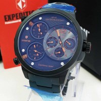 JAM TANGAN PRIA/COWOK EXPEDITION SE HTAM ORANGE ORI