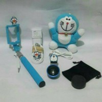 paket doraemon(superwide, charger, powerbank, tongsis)