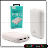 Jual Powerbank Robot RT7200 6600mAh 2 USB Output - Original Murah