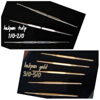 Jual Alat rajut Hakpen Tulip 1/0-2/0 (free hakpen gold) Murah