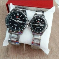 jam tangan couple swiss army new model