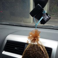 Jual Pewangi mobil & ruangan biji kopi asli ( 2 bungkus dalam 1 kemasan ) Murah