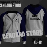 JAKET ZIP REGLAN EIGER ADVENTURE
