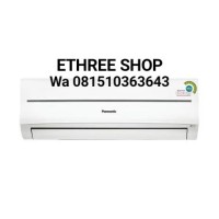 PANASONIC AC SPLIT 1/2 PK CS-YN 05 SKJ/ MURAH/ +PAKET PEMASANGAN