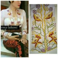 Kain kebaya semi kerawang Laksmi