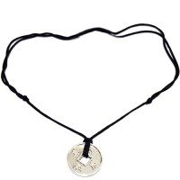 KALUNG KOIN - BLACK ( aksesoris grosir murah )