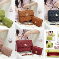 TAS CHANEL LUNA MAYA SET 8013 Aw