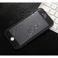 Casing Waterproof iPhone 6 Plus Slim Full Body Protection ,Warna Hitam
