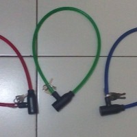 tali rantai gembok kunci helm motor dll