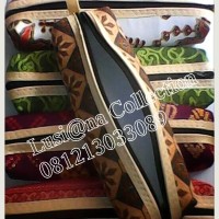 Jual plastik + souvenir pernikahan tempat pensil batik Murah