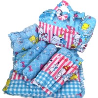 Jual Tas Bantal Guling Gendongan Alas Tidur Perlak Bayi Set 4 in 1 Chekiddo Murah