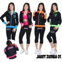Jual TERLARIS jaket senam zumba baju rompi atasan olahraga aerobik Murah