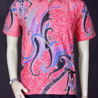 Jual Baju Batik | Hem Kemeja kerja Pria Lengan Pendek Murah