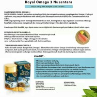 Jual Royal Omega 3 Ratu Nusantara Murah