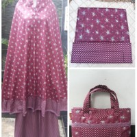Mukena Katun Jepang AmiRa WINE 122 A