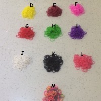 Jual Refill Rainbow Loom Bands Warna Solid. Harga Termurah!! Murah