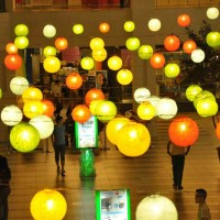 Jual lampion benang gantung diameter 20cm Murah