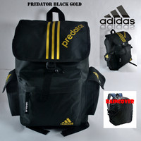 Tas Adidas Predator Hitam lis Emas
