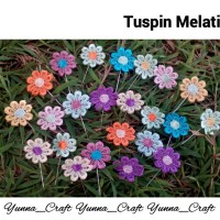 Jual tuspin bunga/tuspin hijab/bros jilbab/pita/jarum pentul/souvenir Murah