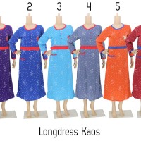 Jual GROSIR DASTER LENGAN PANJANG LONGDRESS MUSLIM GAMIS KAOS MURAH OBRAL Murah