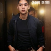 Jual JAKET HARRINGTON ALGHAZALI STYLE NAVY Murah