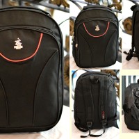 Jual Tas Ransel Backpack POLO pria rain cover laptop travel pria sekolah Murah