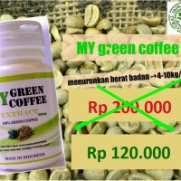 Jual KAPSUL GREEN COFFEE PELANGSING!! ORIGINAL 100% Murah