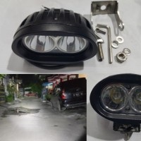 Jual LAMPU SOROT TEMBAK LED CREE OWL 20 WATT WORKLIGHT OFFROAD Murah