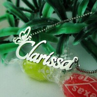 Jual Kalung Nama Mahkota, Kalung Monel Anti Karat, Kalung Custom Mahkota Murah