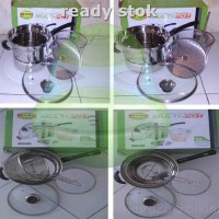 Panci Serbaguna/ Kitchen Queen Luxury Classic Multi Pot, tutup kaca