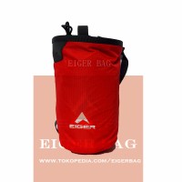 Tas Tabung Travel Eiger 6304 Merah / Outdoor / Kantor / Fashion / Pria