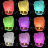 Jual Sky Lantern Lentera Lampion Terbang Harapan Wish Tahun Baru Natal Murah