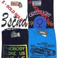 Obral Kaos Distro 3Second / Greenlight / Bronze Original New Murah