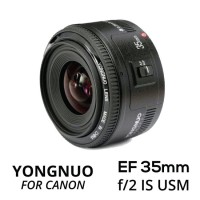 YONGNUO CANON EF 35MM F/2 IS USM LENSA